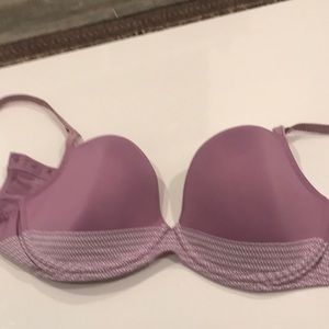 Bra by Marie Jo Size 32E purple and white